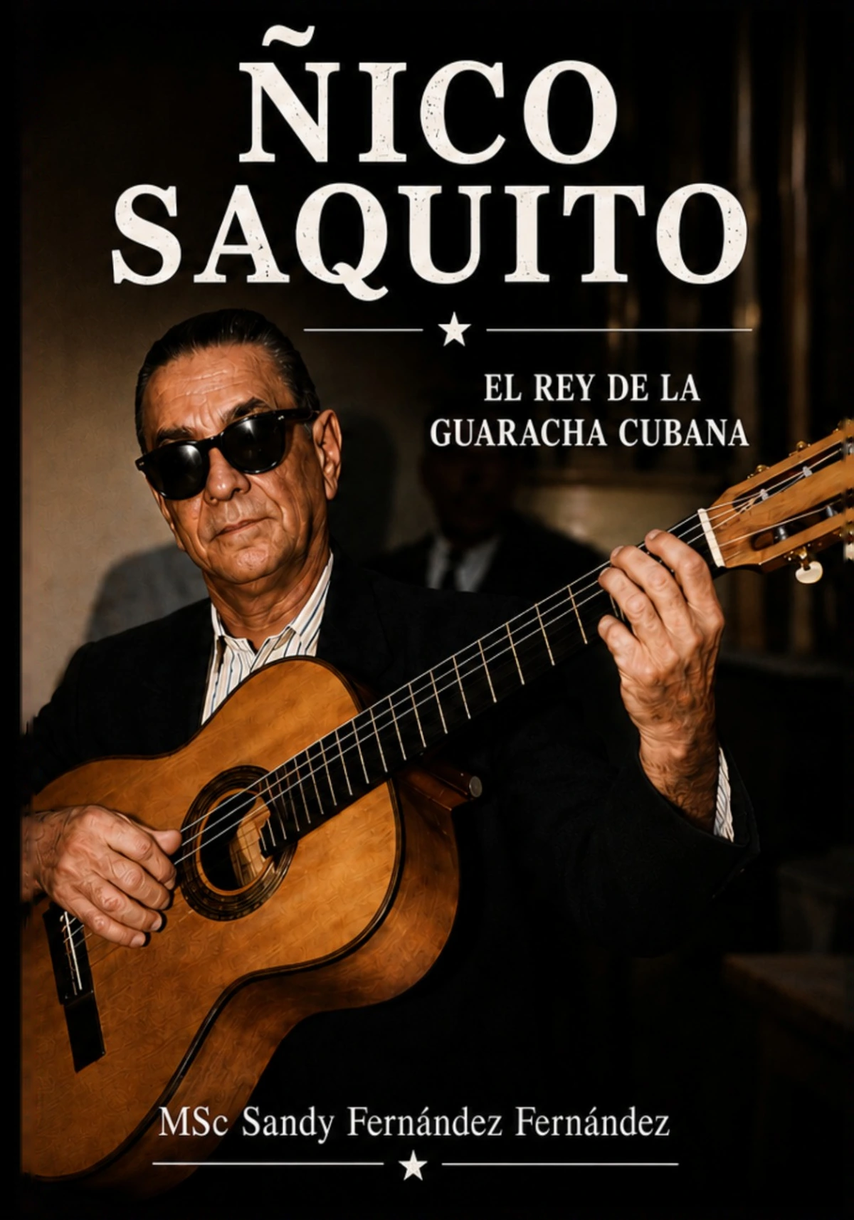 Portada publicada en Amazon de Ñico Saquito: El rey de la guaracha cubana