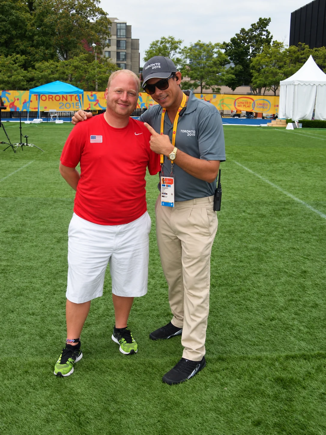 Encuentro en el campo deportivo de Toronto 2015