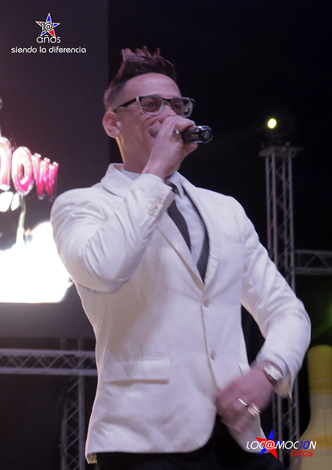 Sandy Show Miami en el escenario